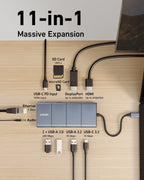 ANKERXI 565 USB-C Hub (11-in-1) Grey