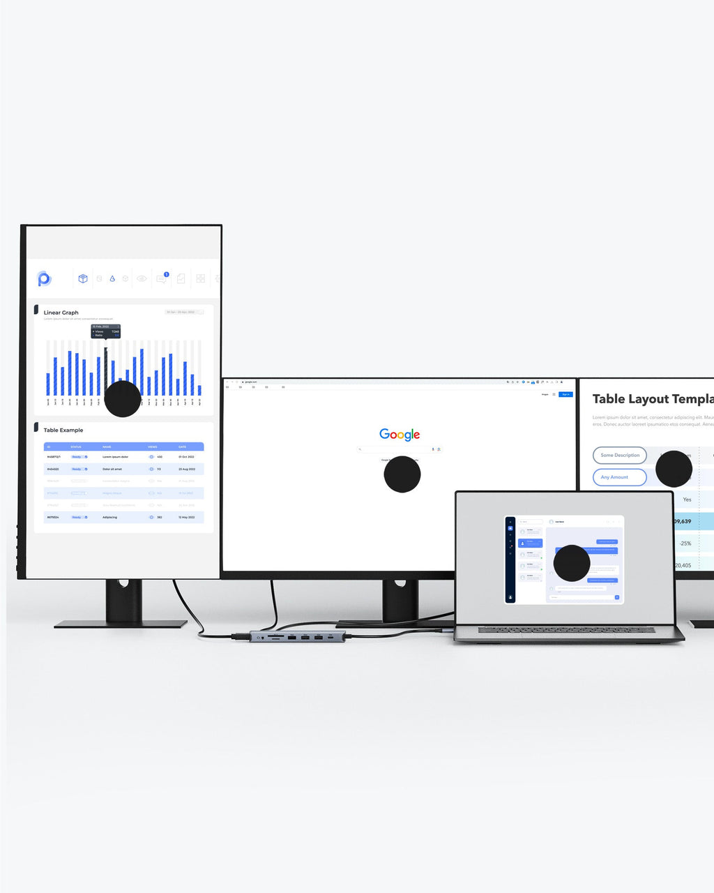 ANKERXI USB-C Hub (14-in-1, Triple Display)