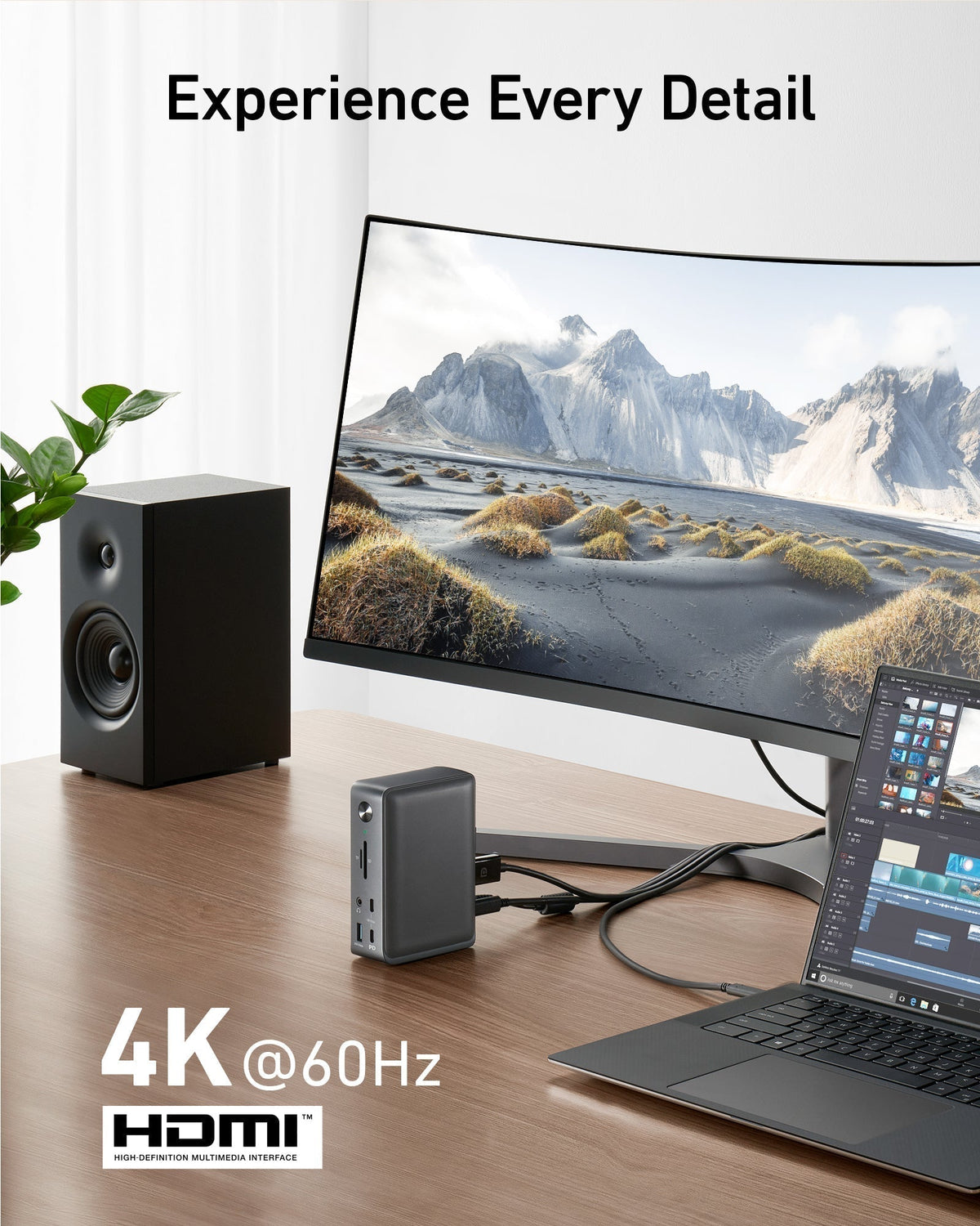 ANKERXI 575 USB-C-docking station (13-i-1)