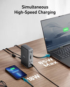 ANKERXI 575 USB-C-docking station (13-i-1)