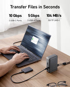 ANKERXI 575 USB-C-docking station (13-i-1)
