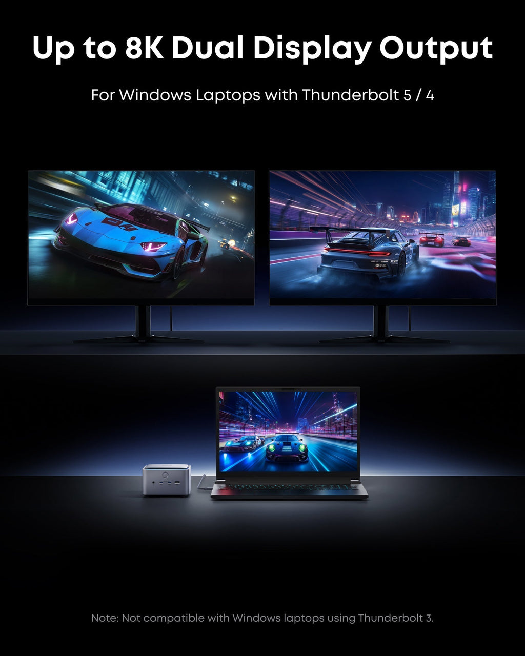 ANKERXI Prime TB5 Docking Station (14-in-1, 8K, Thunderbolt 5)