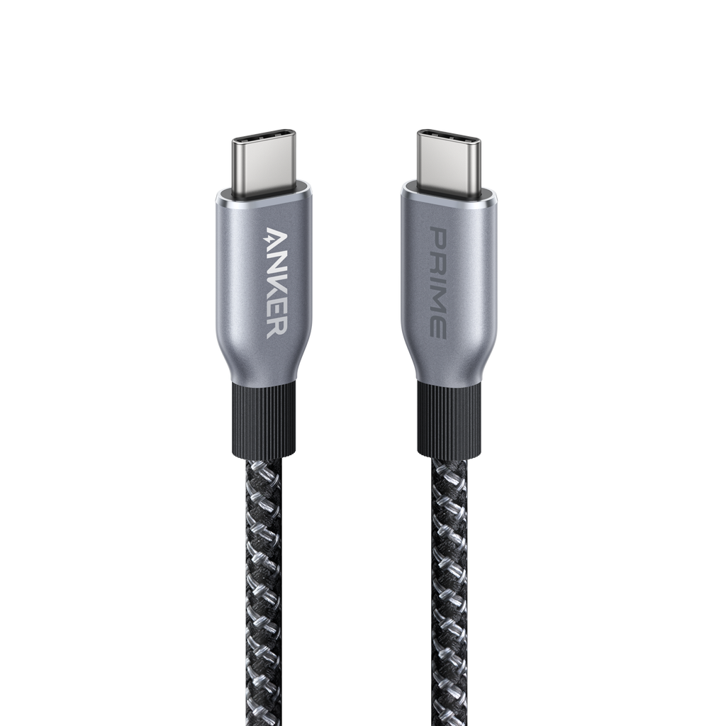 ANKERXI Prime USB-C to USB-C Cable (240W, Upcycled-Braided) - 3 ft