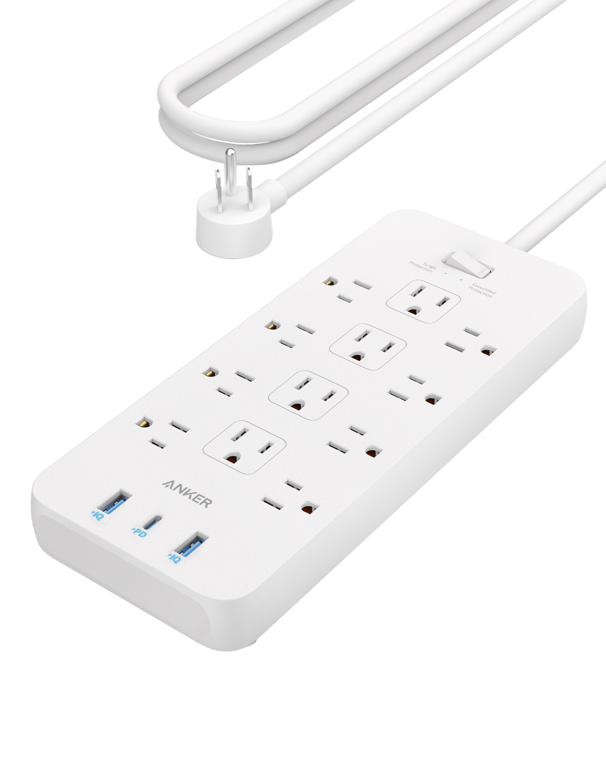 ANKERXI 351 Power Strip - White