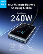 ANKERXI Prime Charging Station (8-in-1, 240W)