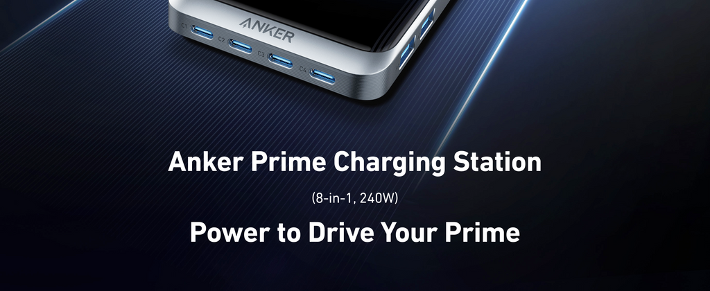 ANKERXI Prime Charging Station (8-in-1, 240W)