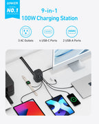 ANKERXI Charging Station (9-in-1, 100W)