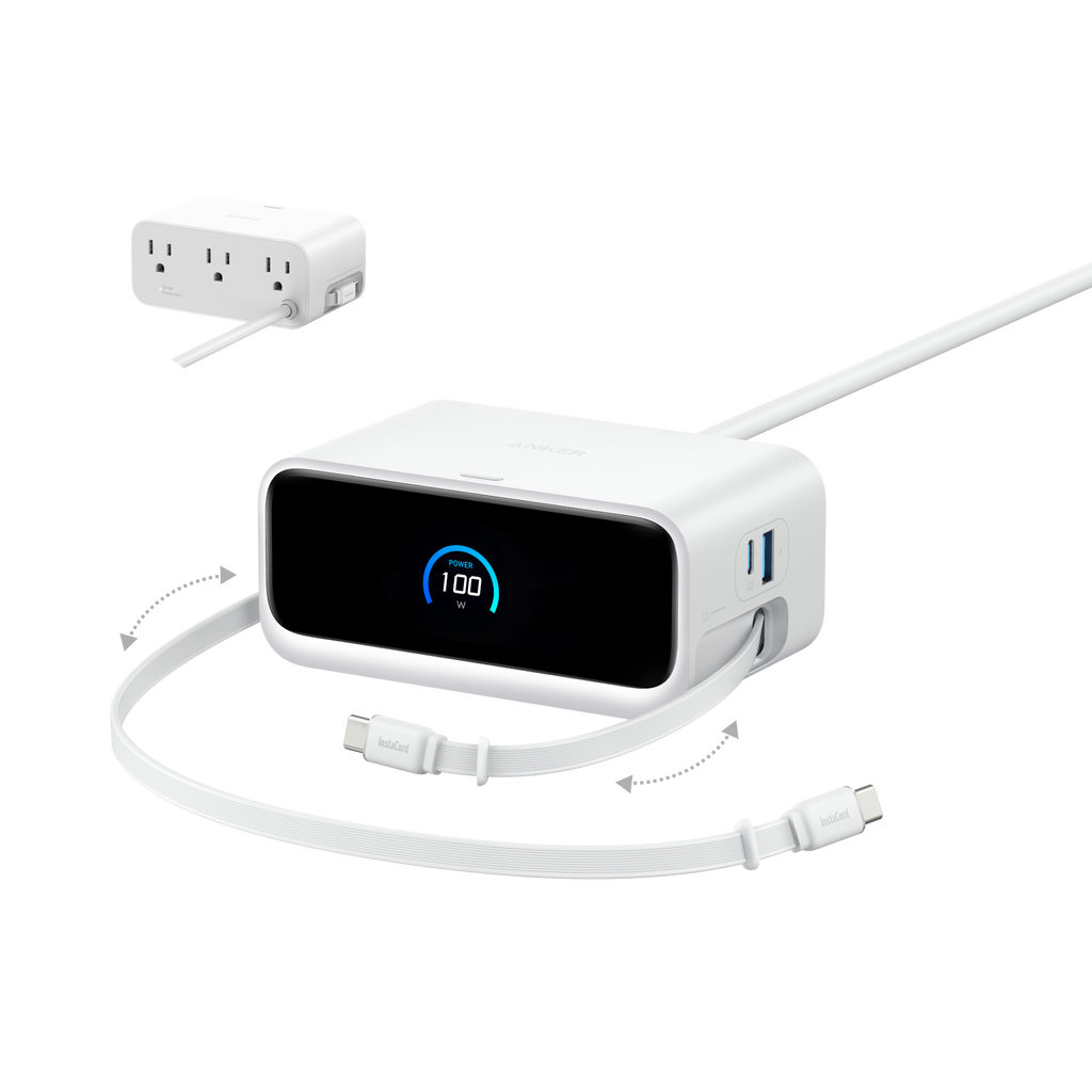 ANKERXI Nano Charging Station (7-in-1, 100W) - Aurora White