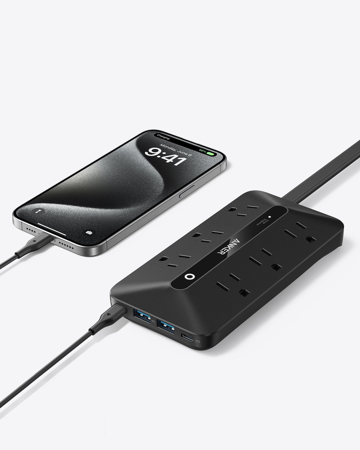 ANKERXI USB Power Strip (10-in-1, 20W)