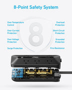 ANKERXI USB Power Strip (10-in-1, 20W)
