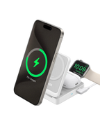 ANKERXI MagGo wireless Charging Station (Foldable 3-in-1) - White
