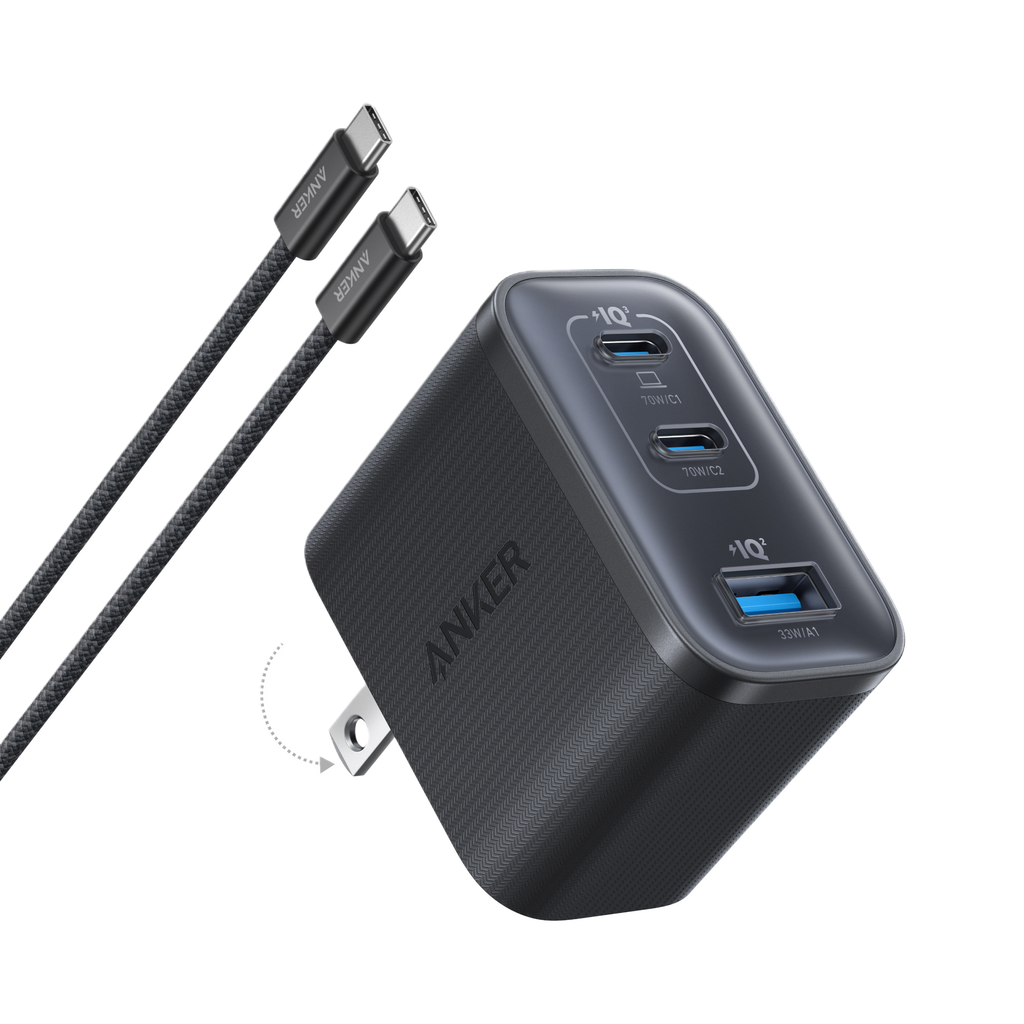 ANKERXI Nano Charger (70W, 3 Ports) - Default Title