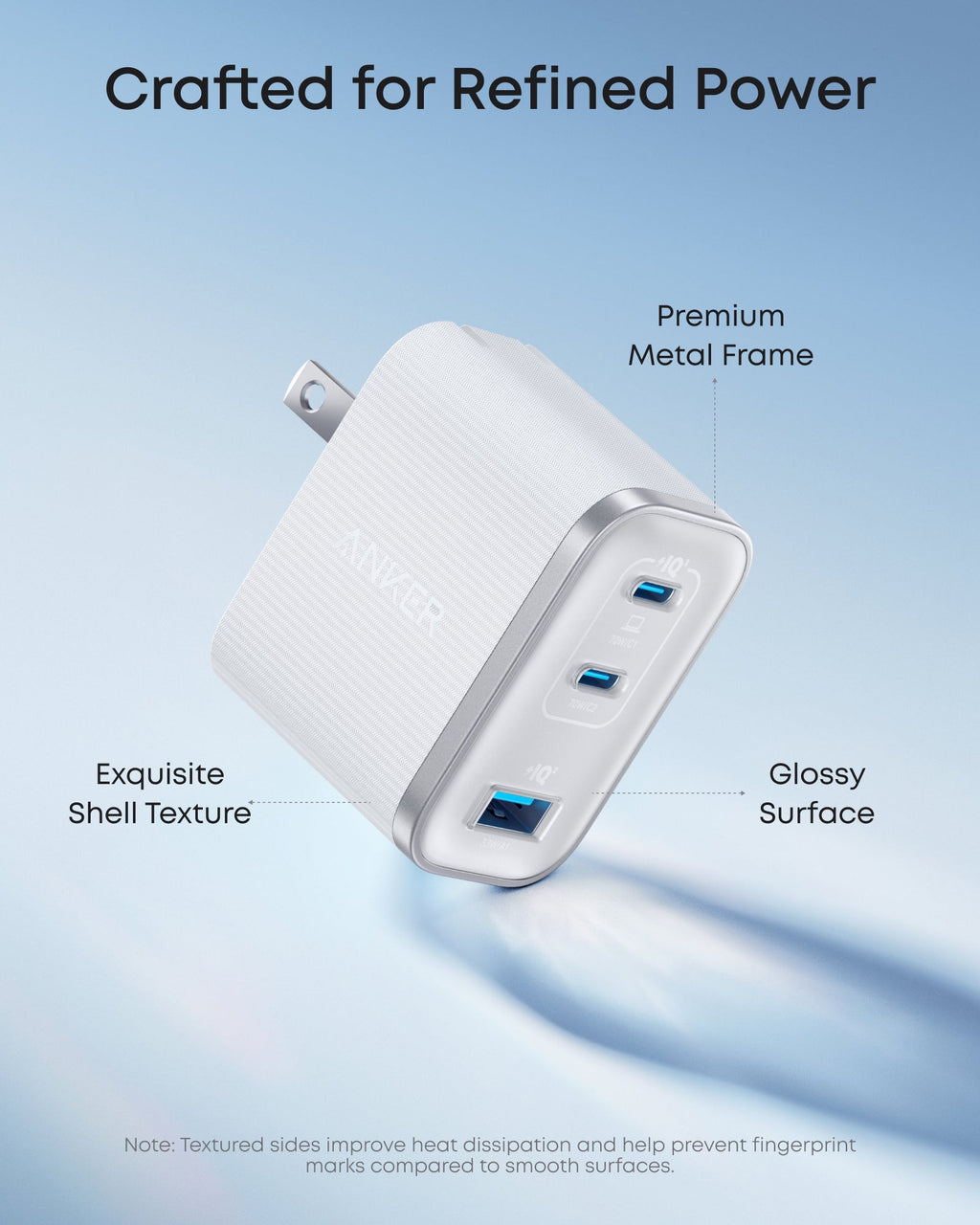 ANKERXI Nano Charger (70W, 3 Ports)