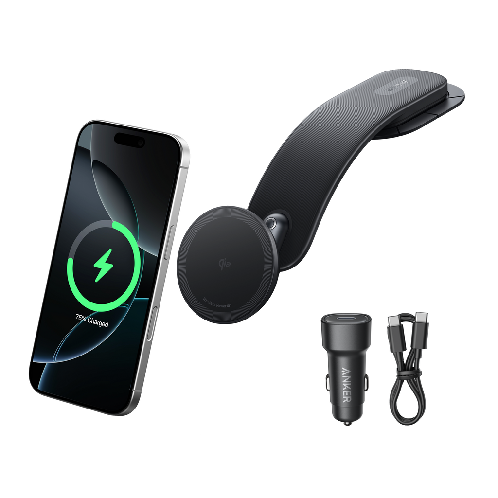 ANKERXI Nano wireless Car Charger (Magnetic, detachable Charging Pad)