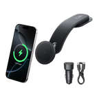 ANKERXI Nano wireless Car Charger (Magnetic, detachable Charging Pad)