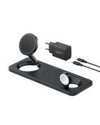ANKERXI MagGo wireless Charging Station (3-in-1 Pad) - Black