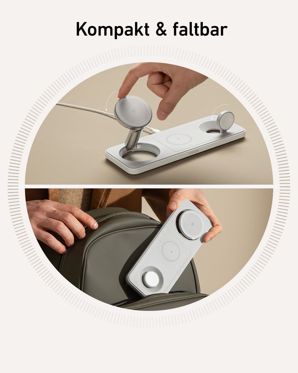 ANKERXI MagGo wireless Charging Station (3-in-1 Pad)
