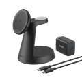 ANKERXI MagGo Wireless Charging Station (3-in-1, dock Stand) Black - Default Title