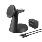 ANKERXI MagGo Wireless Charging Station (3-in-1, dock Stand) Black - Default Title