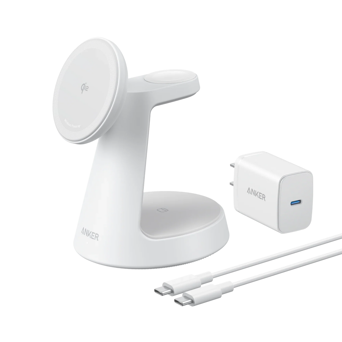 ANKERXI wireless Charging Station (3-in-1, Magnetic Stand)