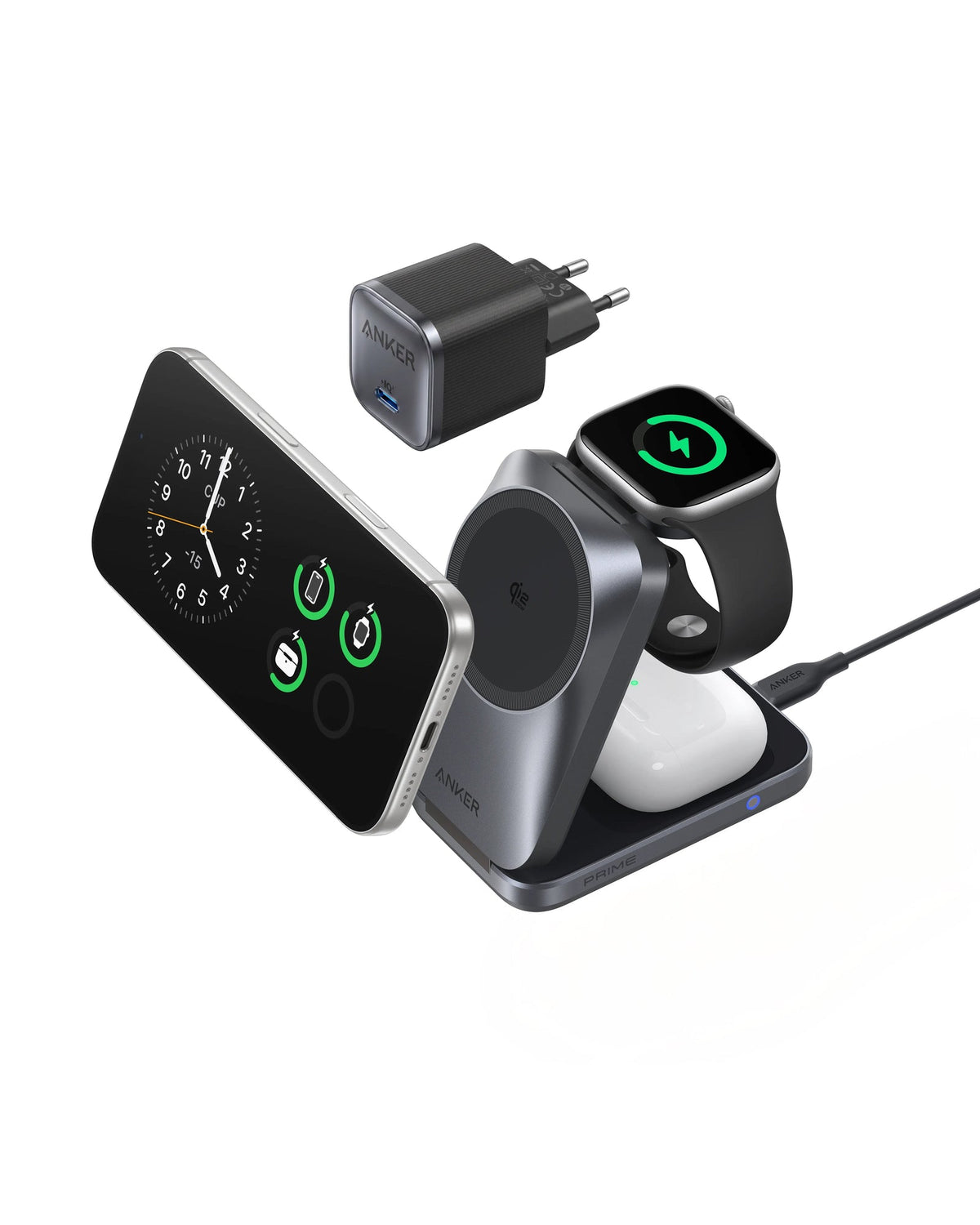 ANKERXI Prime Foldable MagSafe-Charger, 25W Qi2.2