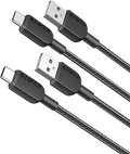 ANKERXI 310 USB-A to USB-C Cable (3 ft Braided) - 2 pack - Default Title