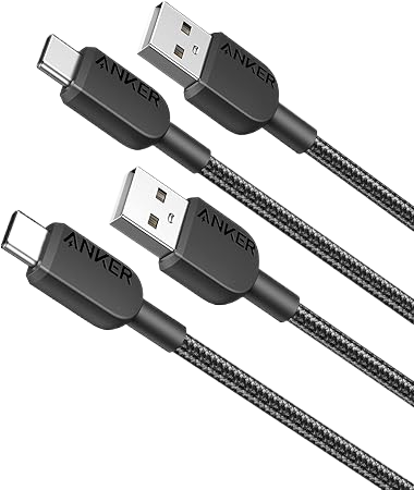 ANKERXI 310 USB-A to USB-C Cable (3 ft Braided) - 2 pack - Default Title
