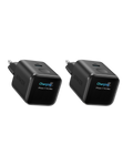 ANKERXI Nano 45W Smart Display-Charger (2-pack) Black Stone | 2-Pack - Default Title