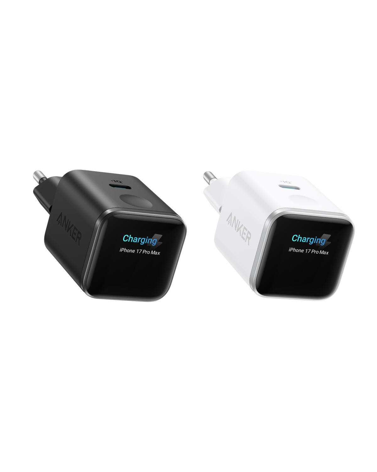 ANKERXI Nano 45W Smart Display-Charger (2-pack) White + Black | 1-Pack Each - Default Title