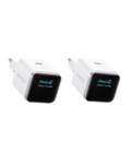 ANKERXI Nano 45W Smart Display-Charger (2-pack) Aurora White | 2-Pack - Default Title