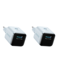 ANKERXI Nano 45W Smart Display-Charger (2-pack) Misty Blue | 2-Pack - Default Title