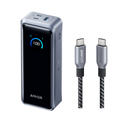 ANKERXI Prime Power Bank (26K, 300W) + ANKERXI Prime USB-C to USB-C-cable (240W, recycled-braided) - Default Title