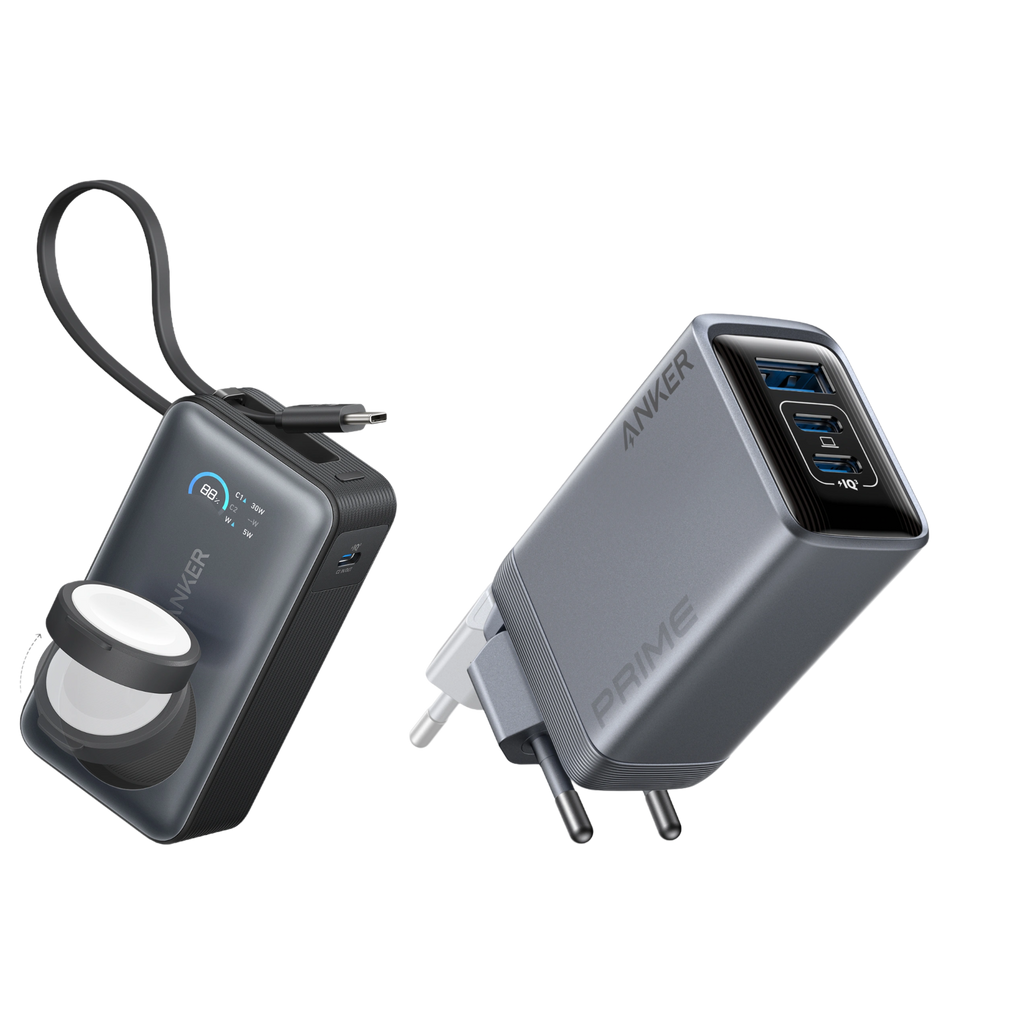 ANKERXI MagGo Power Bank (10K, 35W, for Apple Watch) + ANKERXI Prime-Charger (100W, 3 ports, GaN) - Default Title