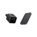 ANKERXI Nano Charger (45W, Smart Display)+ANKERXI MagGo Power Bank (10000mAh, Slim) Black Stone - Default Title