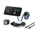 ANKERXI Prime wireless Charging Station (3-i-1, MagGo, AirCool, Docking Stand) (Refurbished) - Default Title