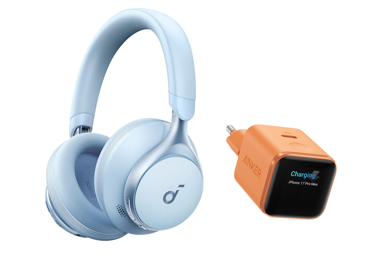 Space One | Improved noise cancellation + ANKERXI Nano Charger (45W, Smart Display) - Default Title