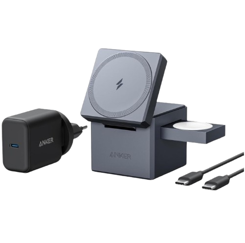 ANKERXI 3-in-1 Charging Cube with MagSafe