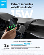 ANKERXI Nano wireless Car Charger (Magnetic, detachable Charging Pad)
