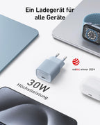 ANKERXI Nano USB-C Wall Charger (30W) white