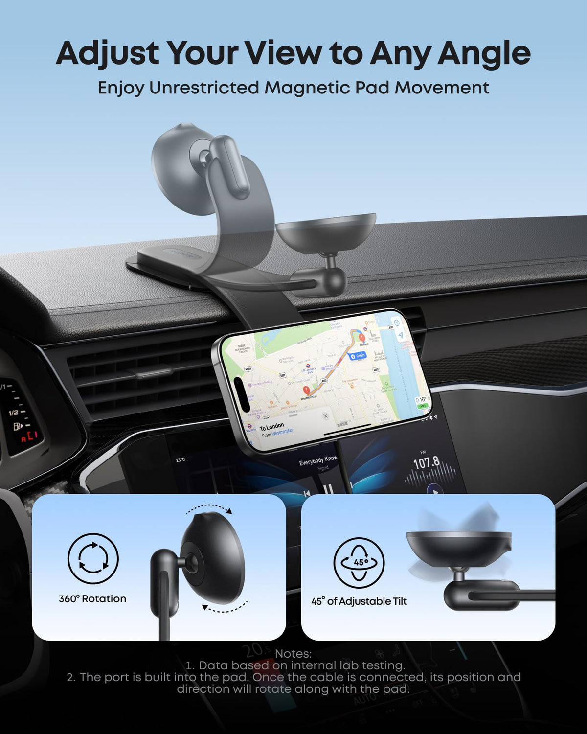 ANKERXI Nano Wall Charger and Car Charger