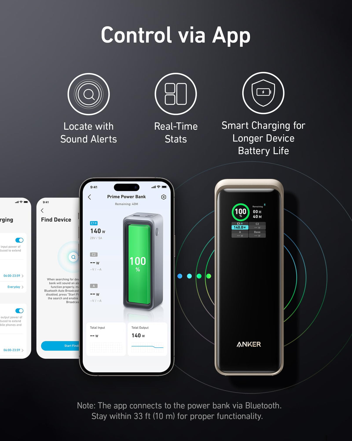 ANKERXI Prime 27650mAh Power Bank (250W) black