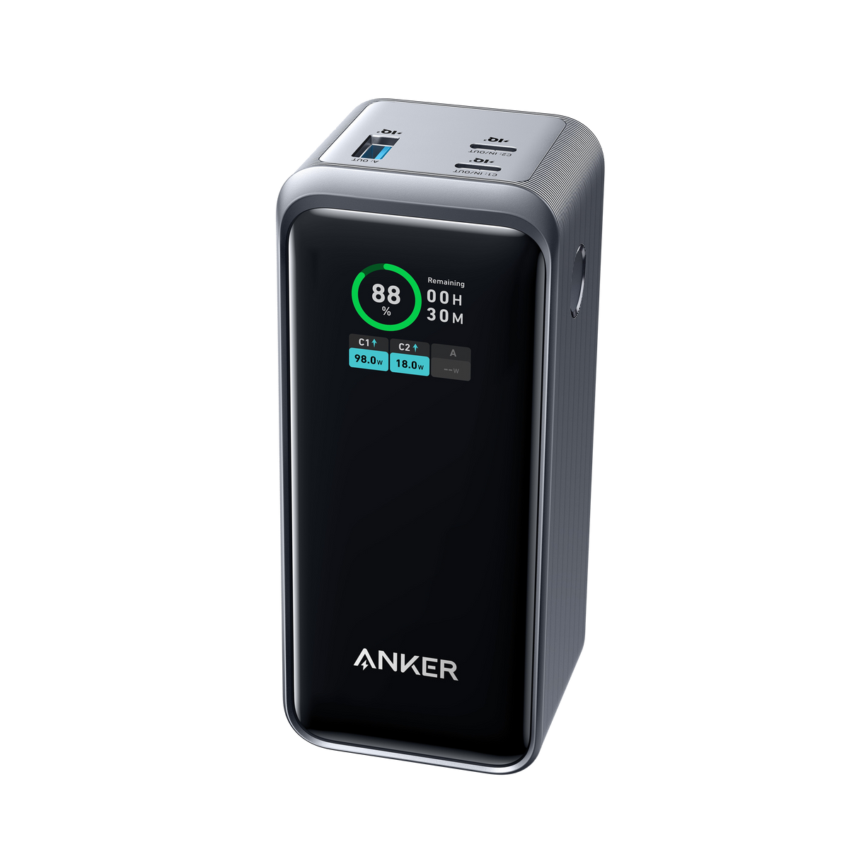 ANKERXI Prime 20000mAh Power Bank (200W) black