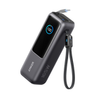 ANKERXI Laptop Power Bank (25K, 165W, built-in and utdragbara cables) Space Black