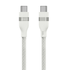 ANKERXI USB-C to USB-C Cable (3 ft / 6 ft, 240W, Upcycled-Braided) 6 ft / - Shell White