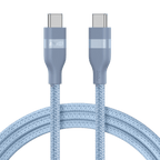 ANKERXI USB-C to USB-C Cable (3 ft / 6 ft, 240W, Upcycled-Braided) 6 ft /
