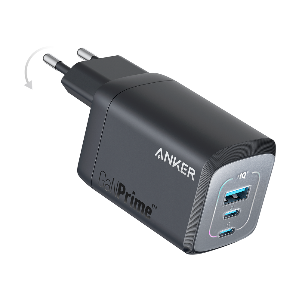 ANKERXI Prime 100W GaN-vaggCharger (3 ports) - Default Title