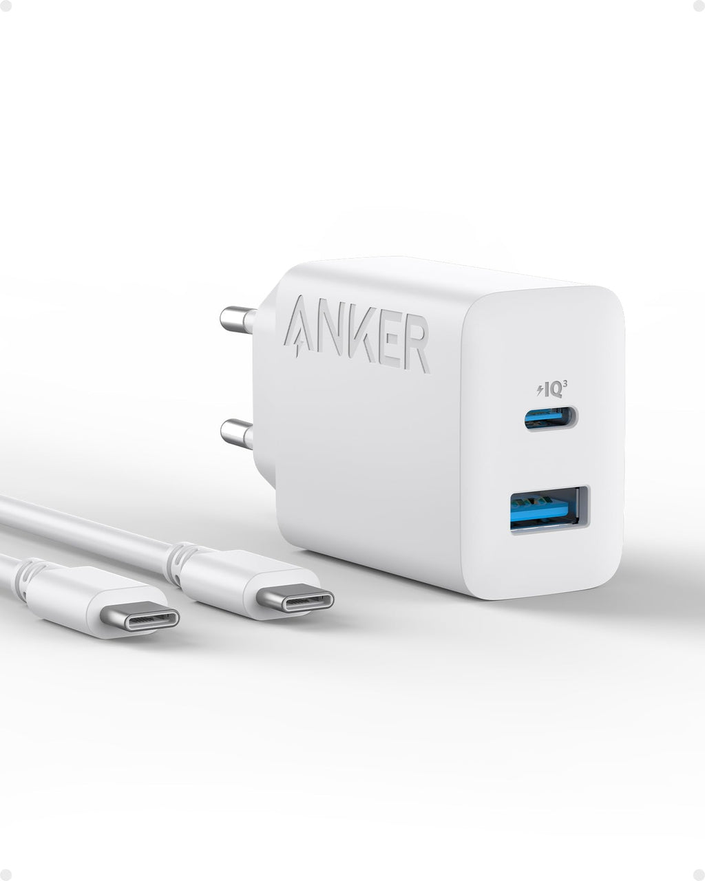 ANKERXI USB-C Charger (2-Port, 20W)