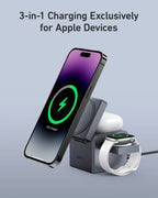 ANKERXI 737 MagGo Charging Station (Kabellos, 3-in-1)