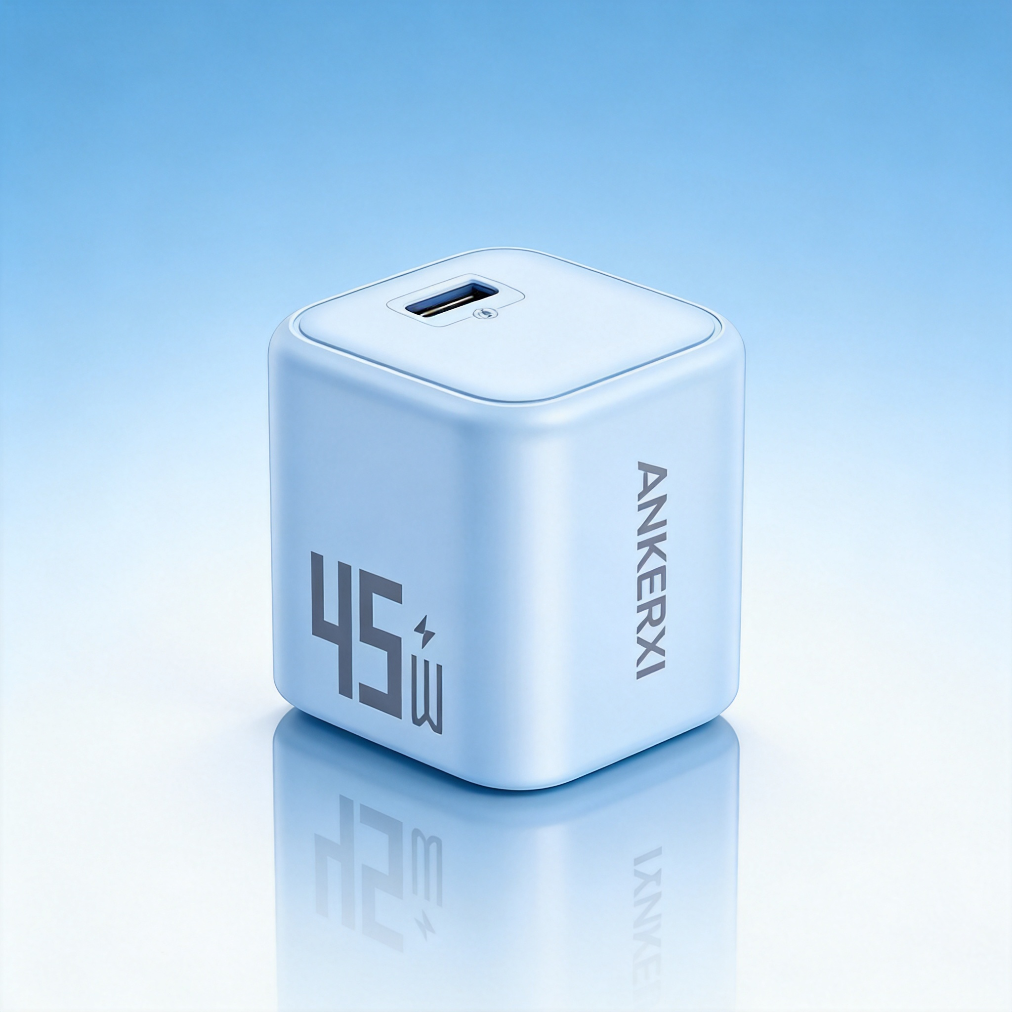 45W Foldable USB-C GaN Charger with Smart Display