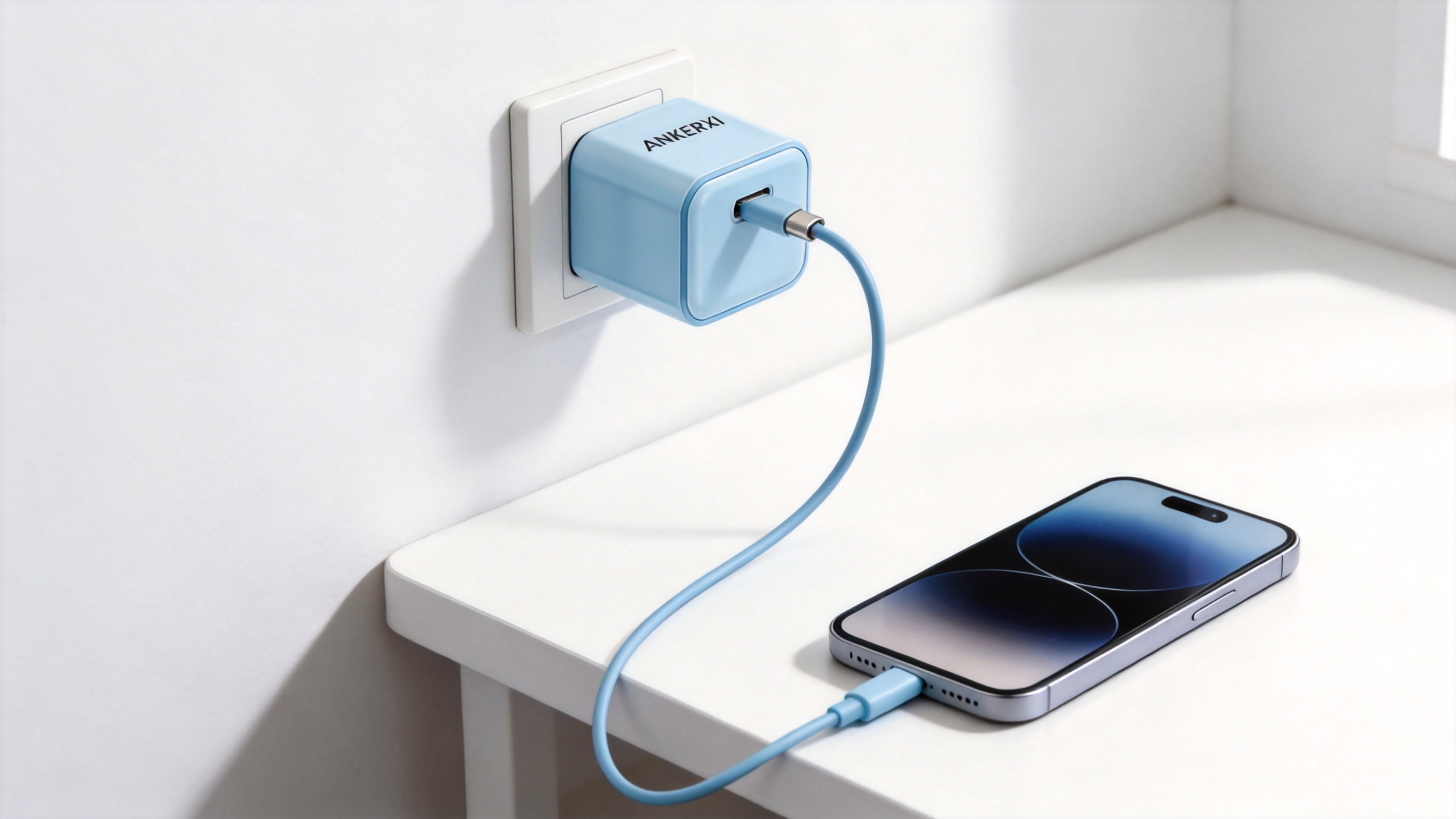 30W Transparent USB-C GaN Charger
